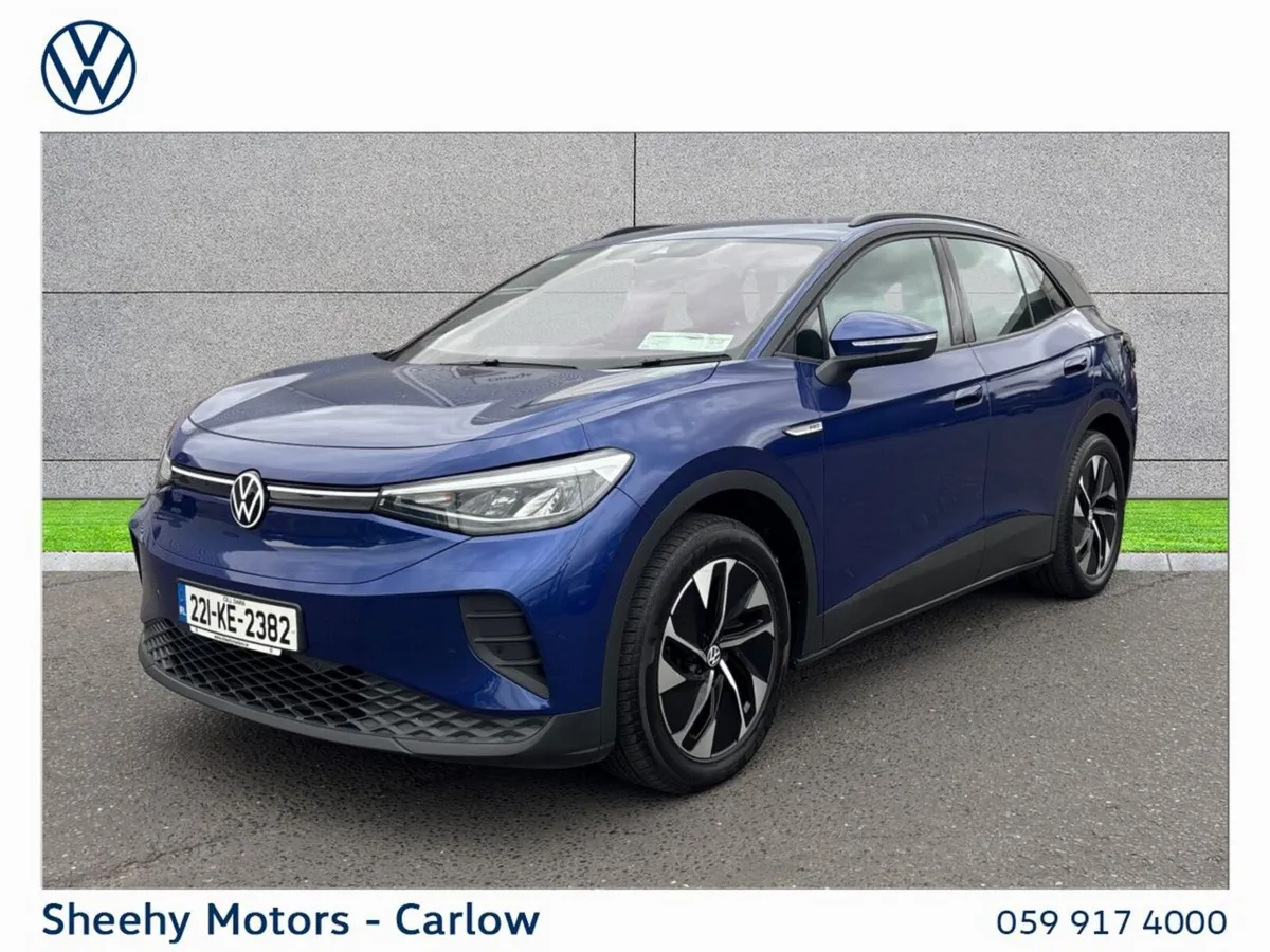 Volkswagen ID.4 SUV, Electric, 2022, Blue