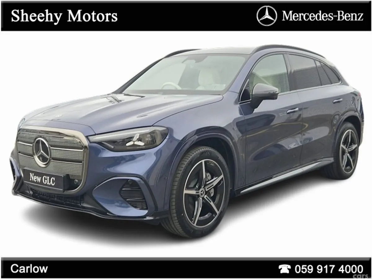 Mercedes-Benz GLC SUV, Electric, 2027, Blue