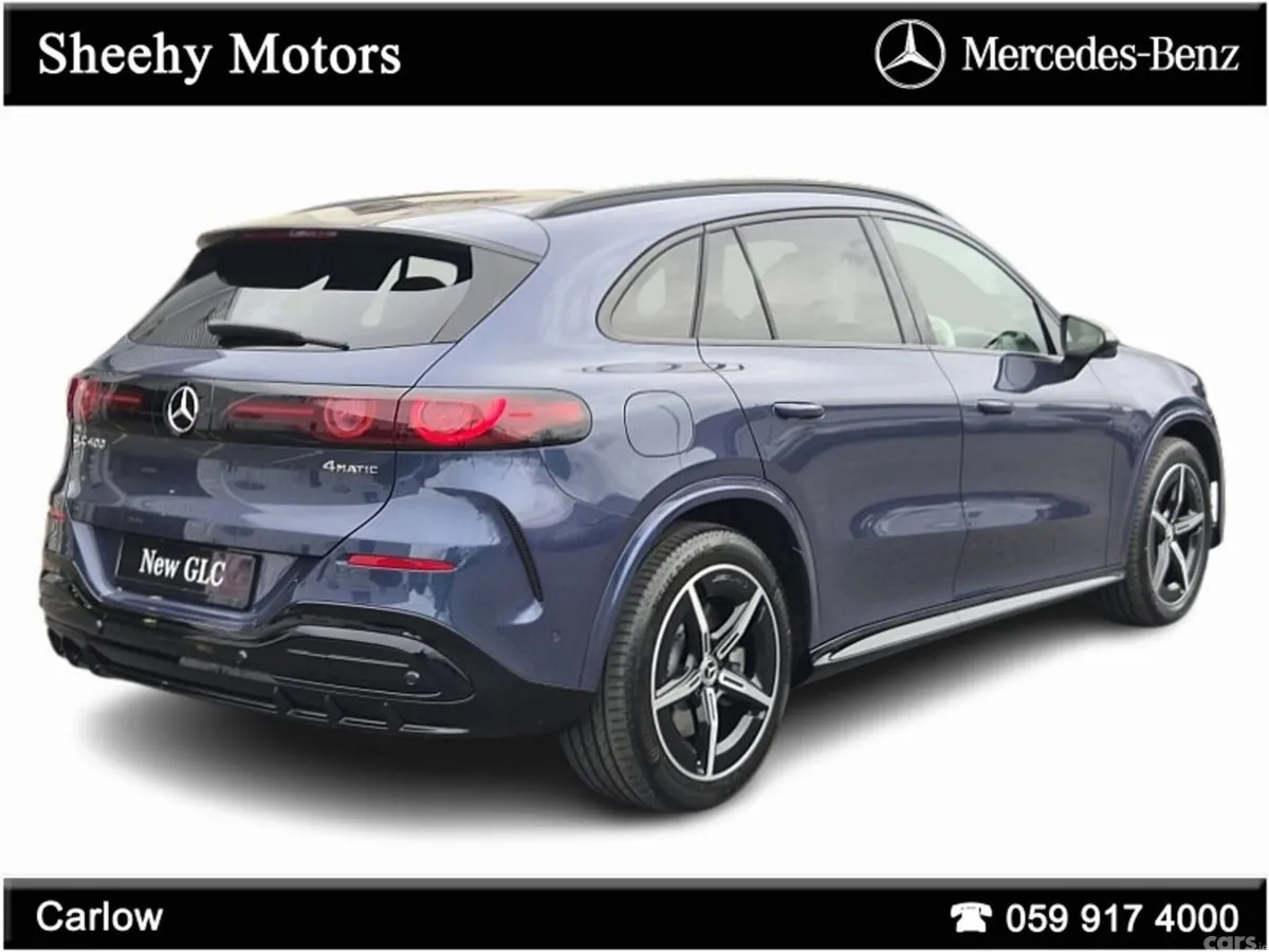 Mercedes-Benz GLC SUV, Electric, 2027, Blue