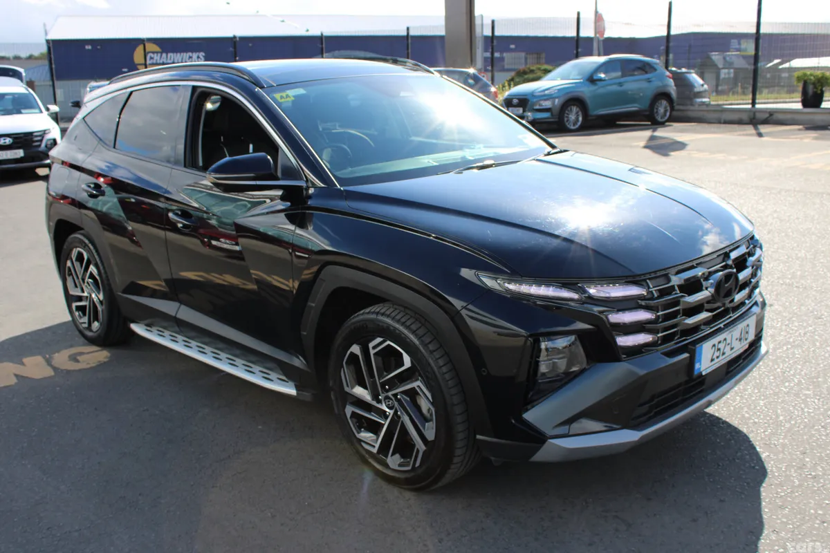 Hyundai Tucson SUV, Petrol Plug-in Hybrid, 2025, Black