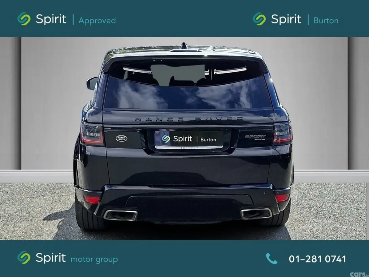 Land Rover Range Rover Sport SUV, Petrol Plug-in Hybrid, 2021, Black