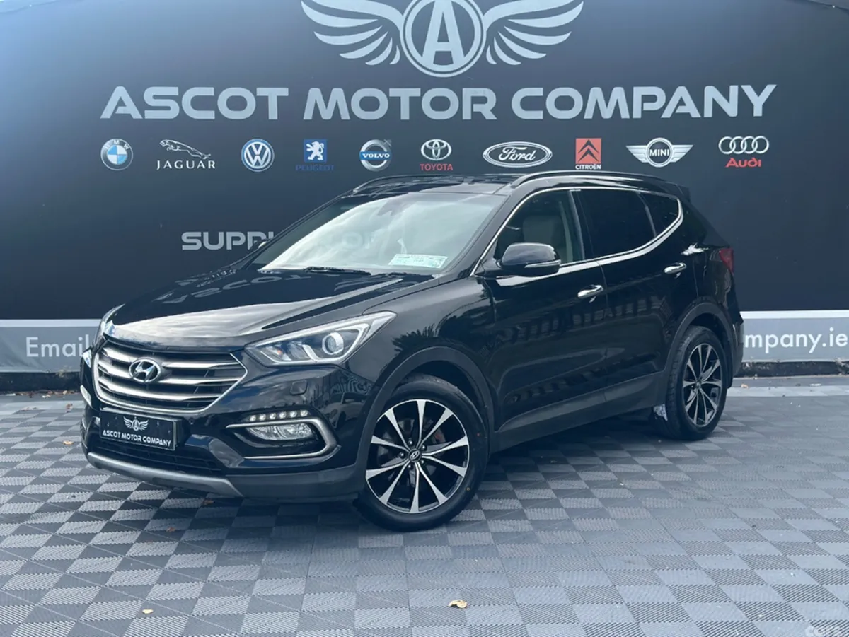 Hyundai Santa Fe SUV, Diesel, 2018, Black