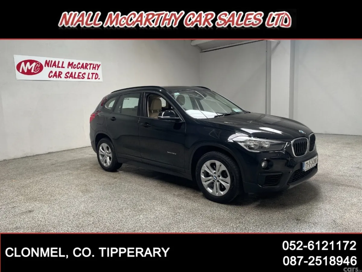 BMW X1 SUV, Diesel, 2017, Black