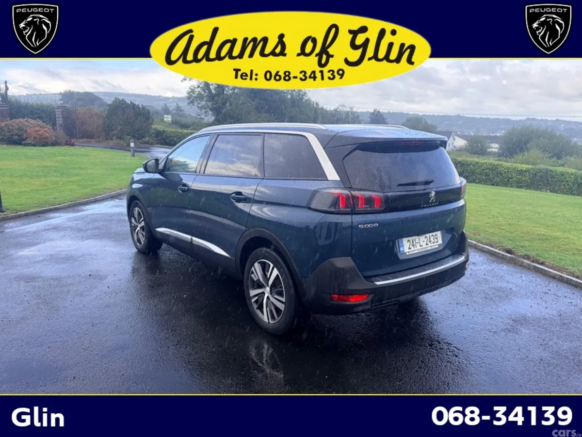 Peugeot 5008 SUV, Petrol Hybrid, 2024, Blue