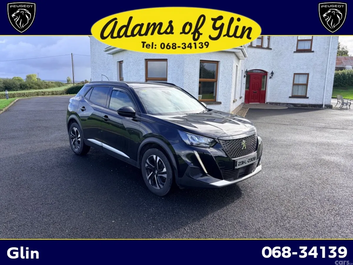 Peugeot 2008 SUV, Petrol, 2023, Black