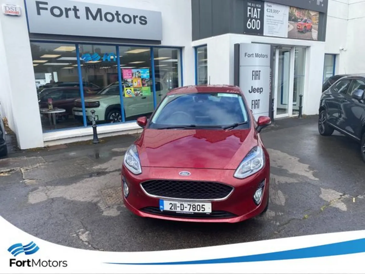 Ford Fiesta Hatchback, Petrol, 2021, Red