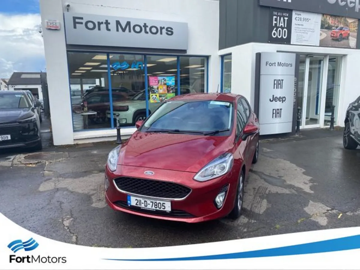 Ford Fiesta Hatchback, Petrol, 2021, Red