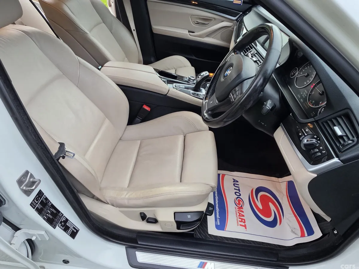 BMW 5-Series Saloon, Diesel, 2012, White