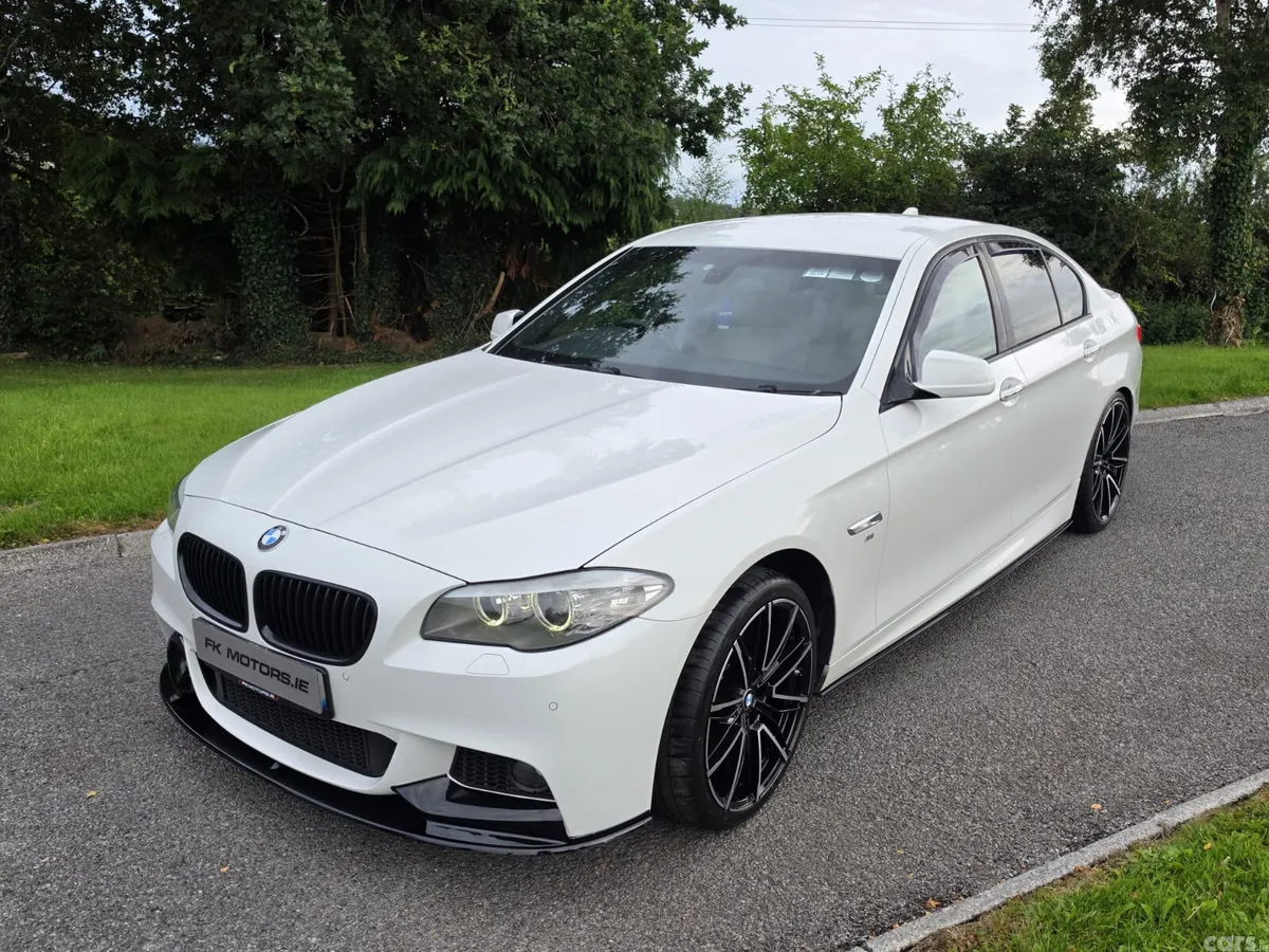 BMW 5-Series Saloon, Diesel, 2012, White