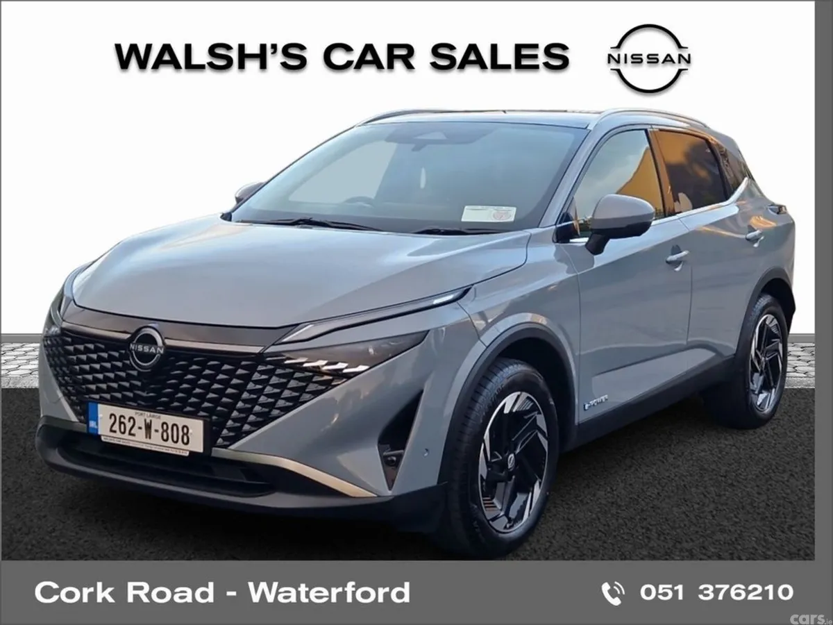 Nissan Qashqai SUV, Petrol Hybrid, 2026, Grey