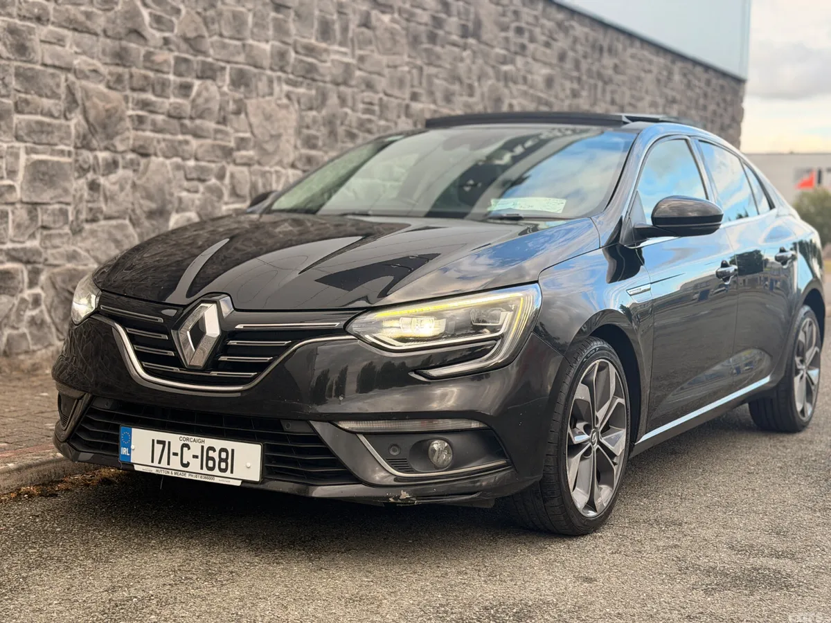 Renault Megane Saloon, Diesel, 2017, Black