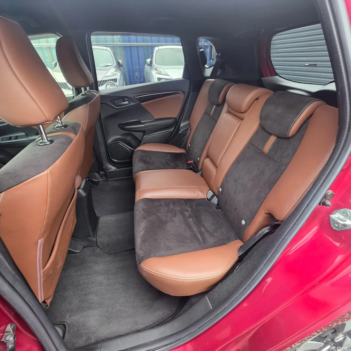 Honda Fit Hatchback, Petrol Hybrid, 2018, Red