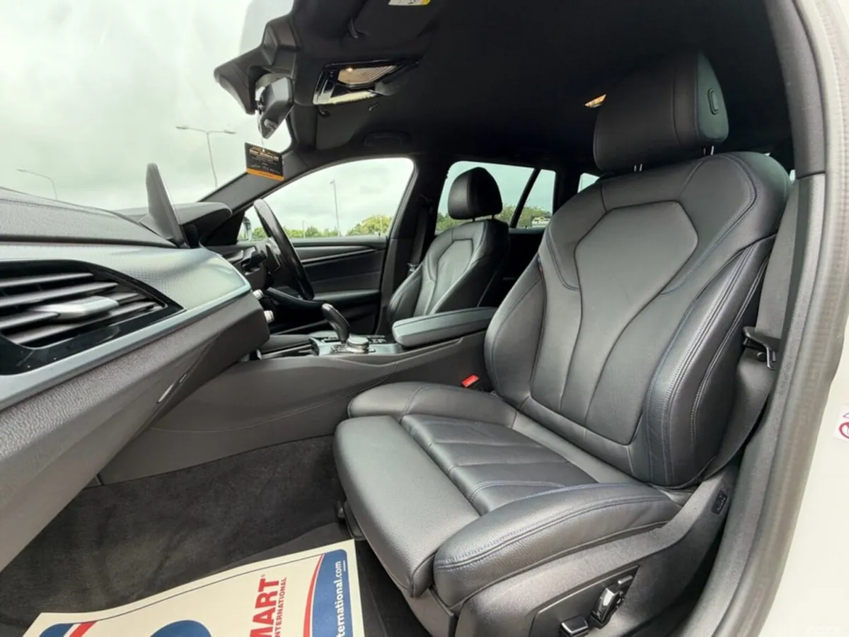 BMW 5-Series Estate, Diesel Hybrid, 2022, White