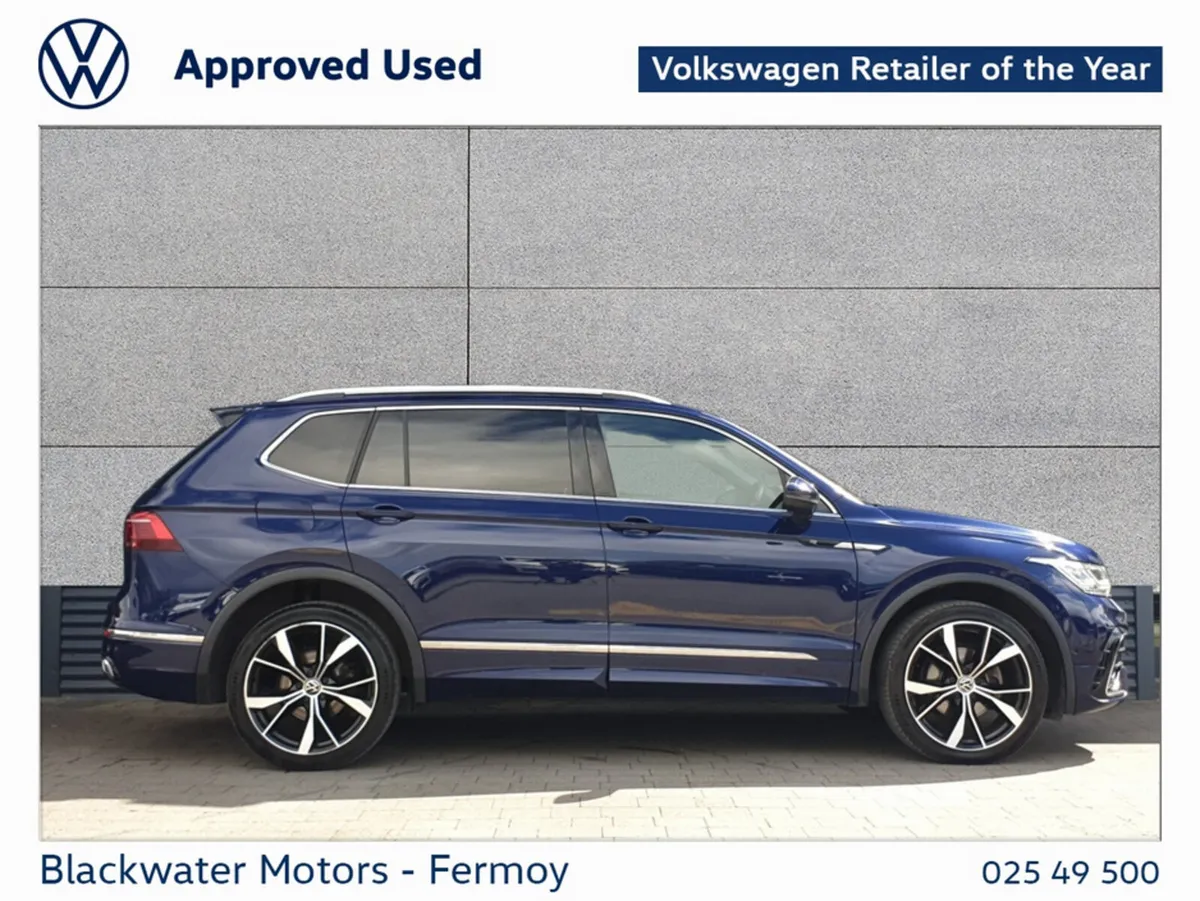 Volkswagen Tiguan Allspace SUV, Diesel, 2024, Blue