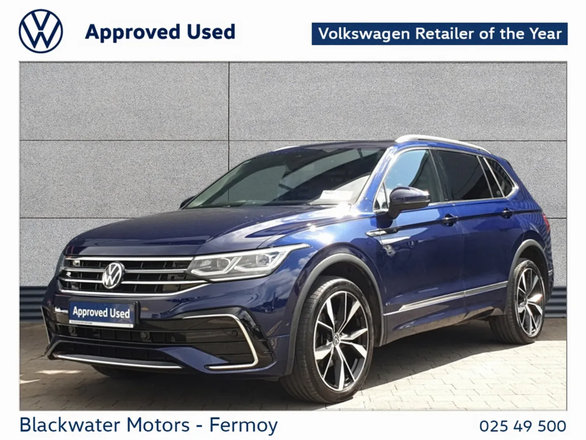 Volkswagen Tiguan Allspace SUV, Diesel, 2024, Blue