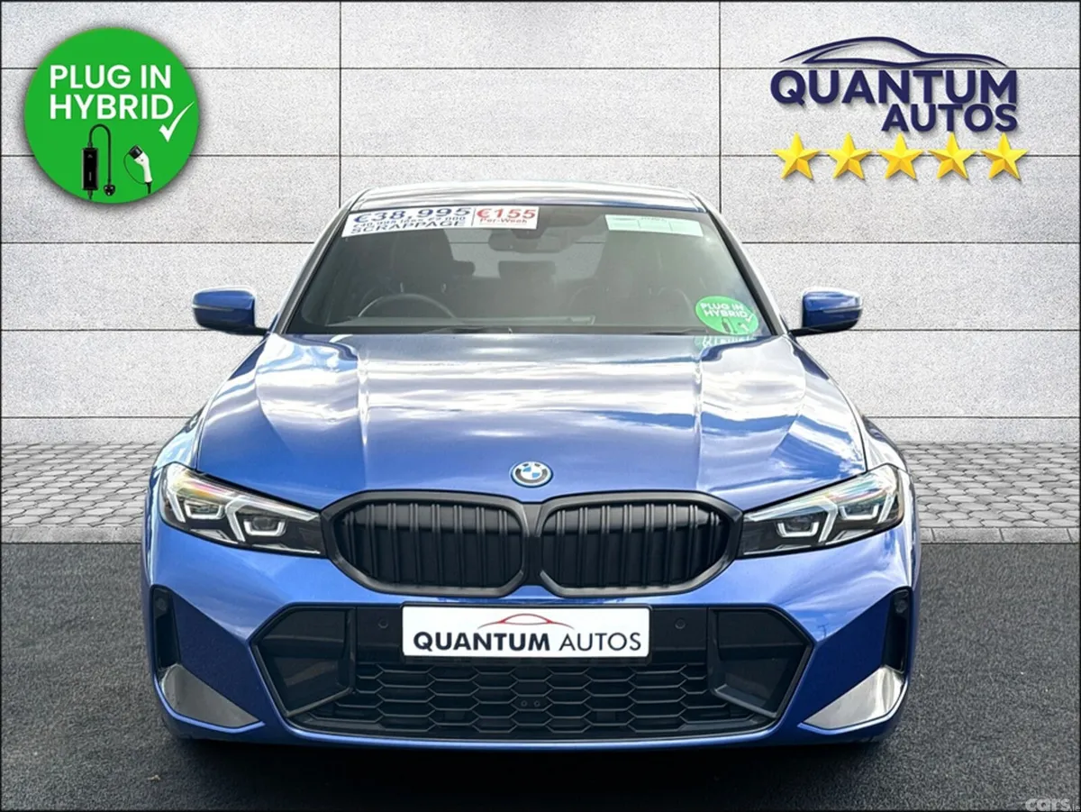 BMW 3-Series Saloon, Petrol Plug-in Hybrid, 2023, Blue