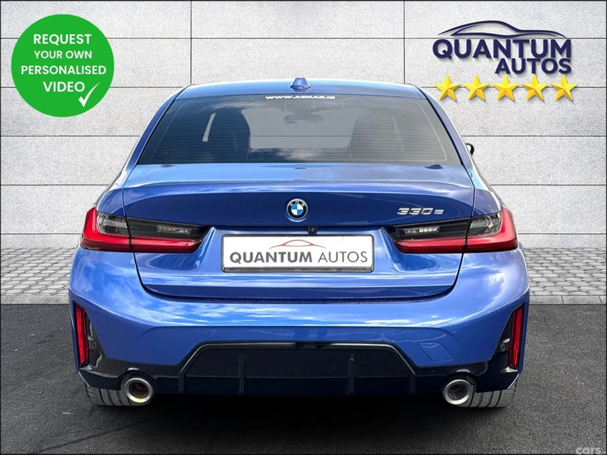 BMW 3-Series Saloon, Petrol Plug-in Hybrid, 2023, Blue