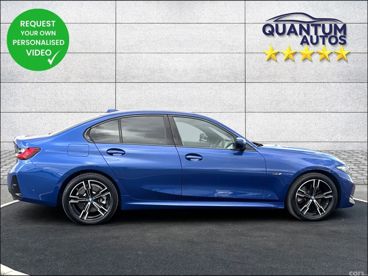 BMW 3-Series Saloon, Petrol Plug-in Hybrid, 2023, Blue