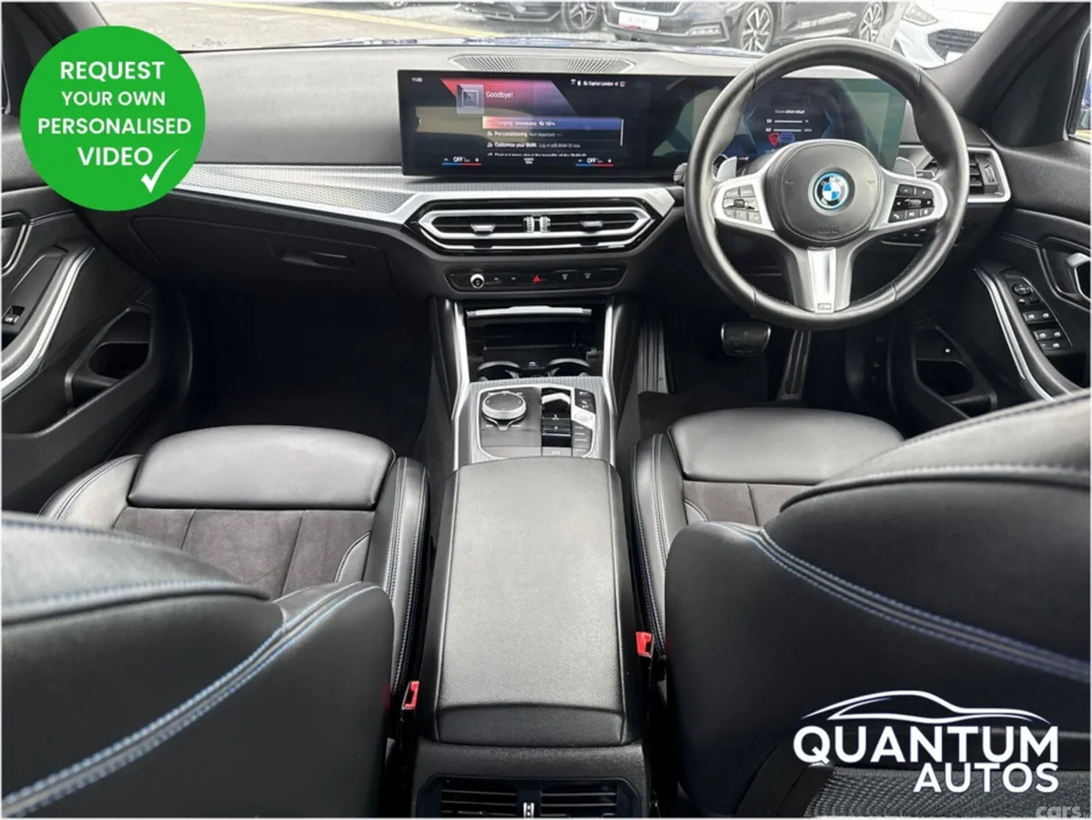 BMW 3-Series Saloon, Petrol Plug-in Hybrid, 2023, Blue