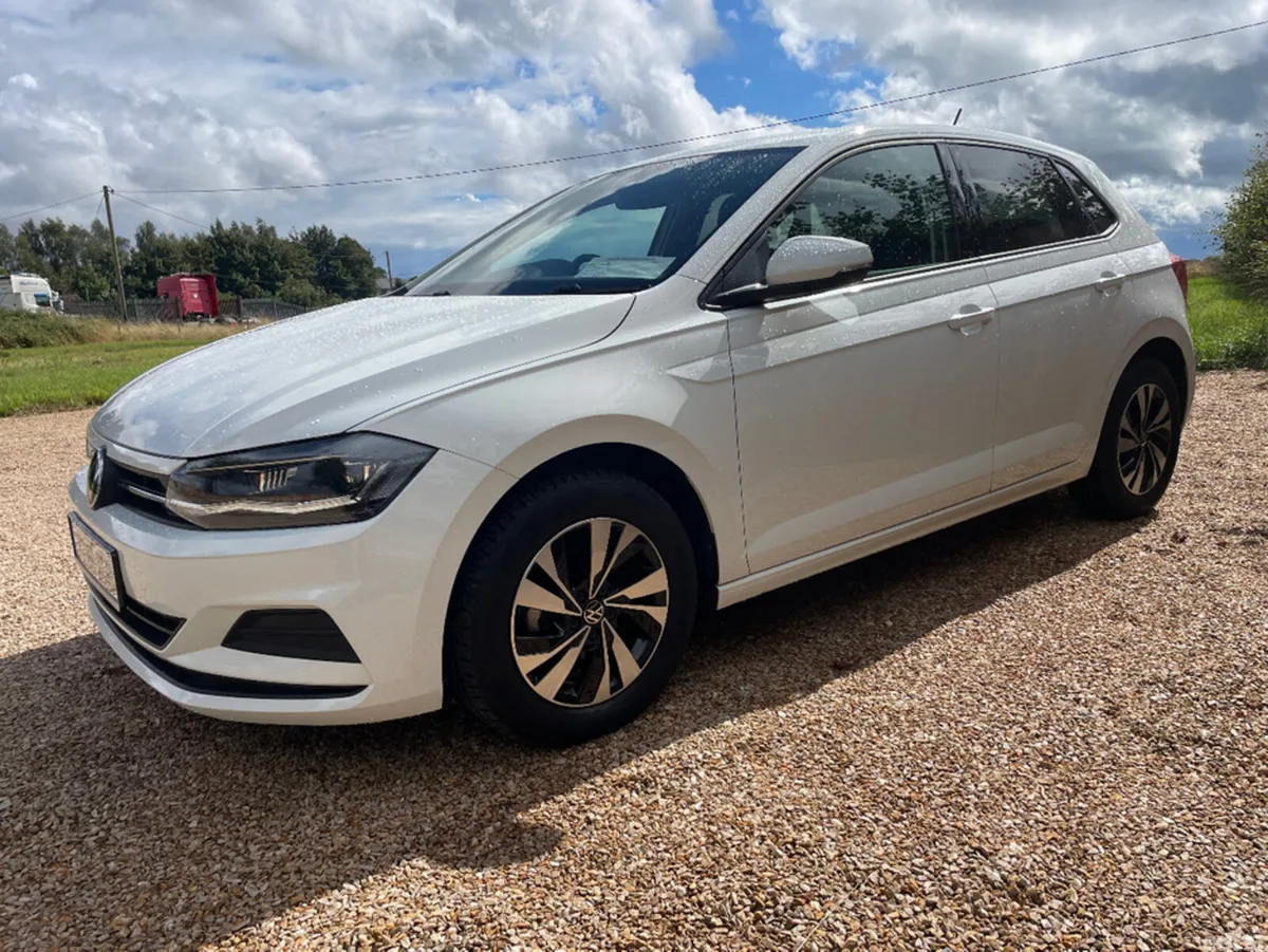 Volkswagen Polo Hatchback, Petrol, 2021, White
