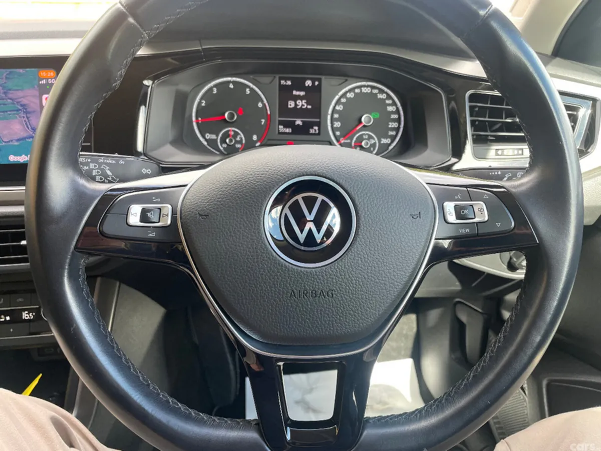 Volkswagen Polo Hatchback, Petrol, 2021, White