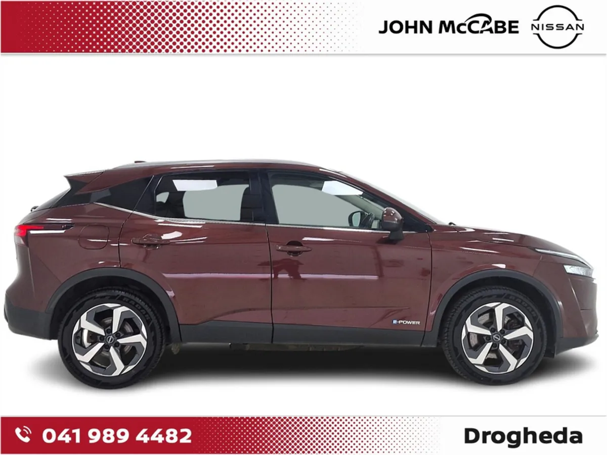 Nissan Qashqai MPV, Petrol Hybrid, 2024, Red