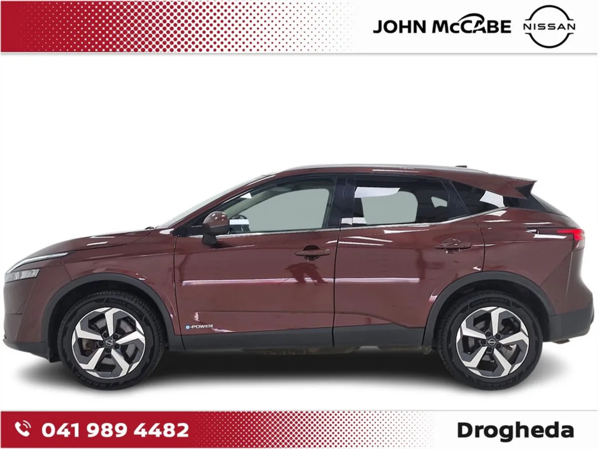 Nissan Qashqai MPV, Petrol Hybrid, 2024, Red