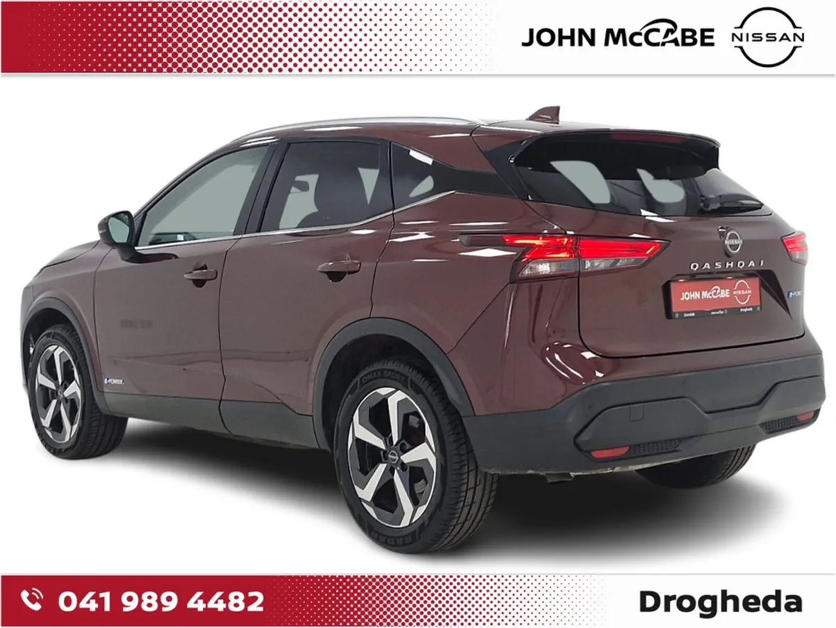 Nissan Qashqai MPV, Petrol Hybrid, 2024, Red