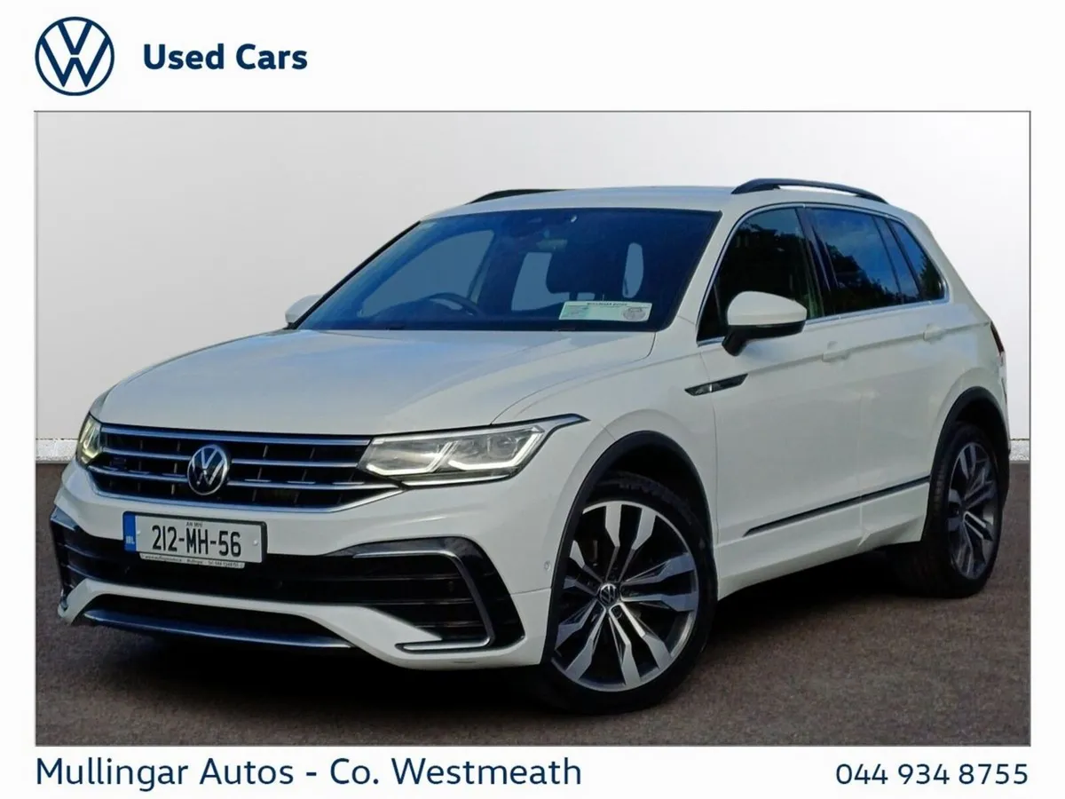 Volkswagen Tiguan SUV, Diesel, 2021, White