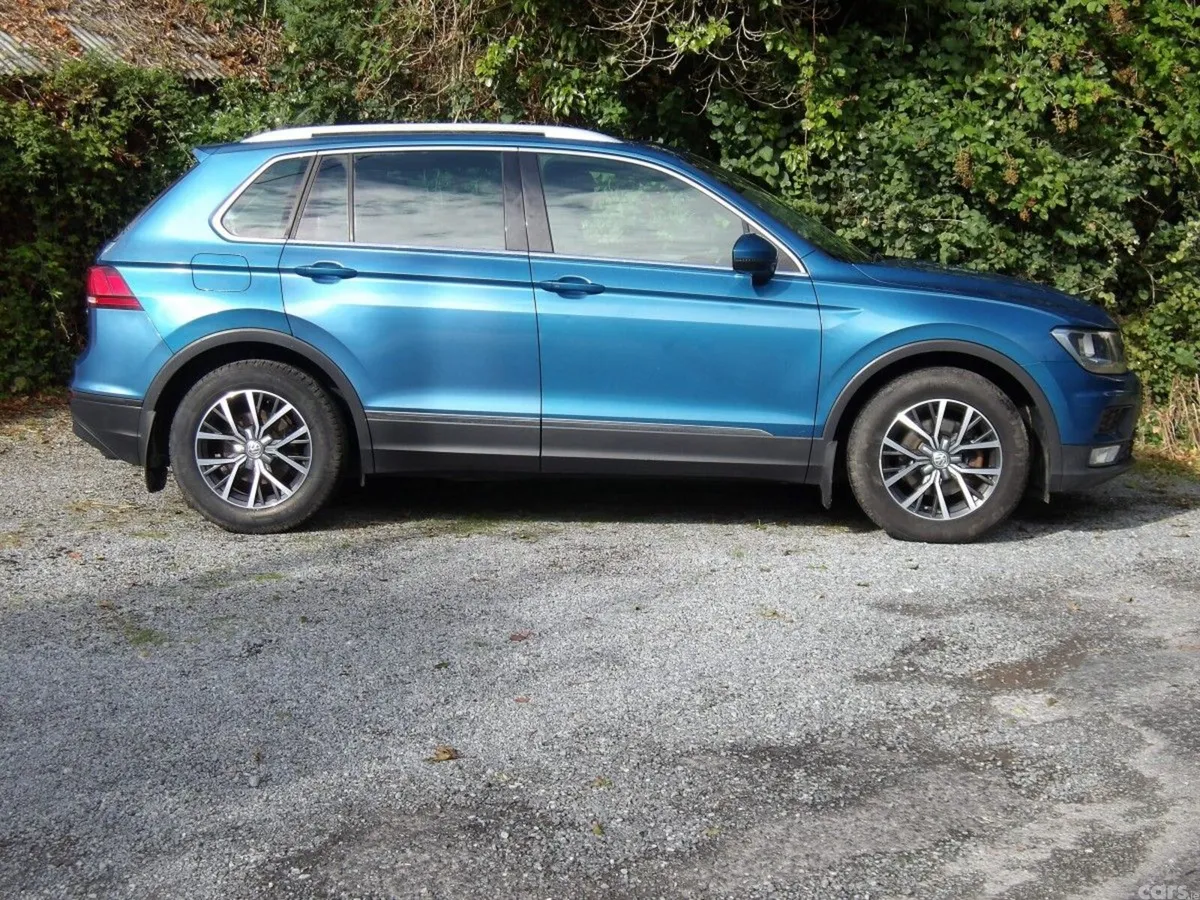 Volkswagen Tiguan SUV, Diesel, 2017, Blue