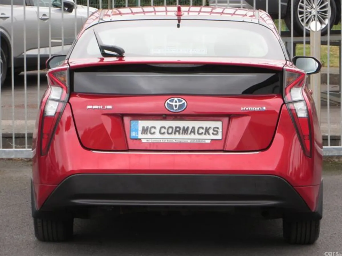 Toyota Prius Hatchback, Petrol Hybrid, 2019, Red