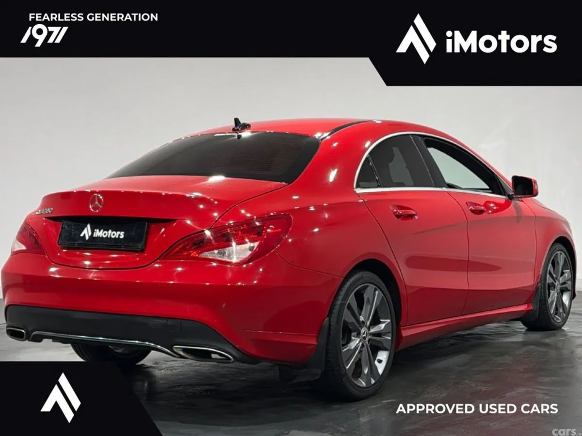 Mercedes-Benz CLA Saloon, Petrol, 2019, Red