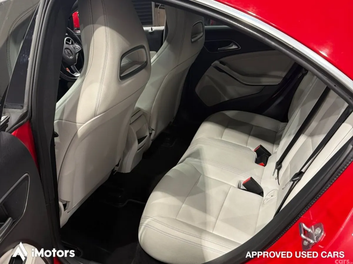 Mercedes-Benz CLA Saloon, Petrol, 2019, Red