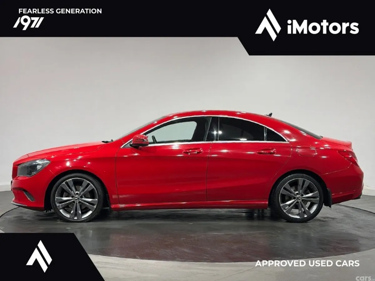 Mercedes-Benz CLA Saloon, Petrol, 2019, Red