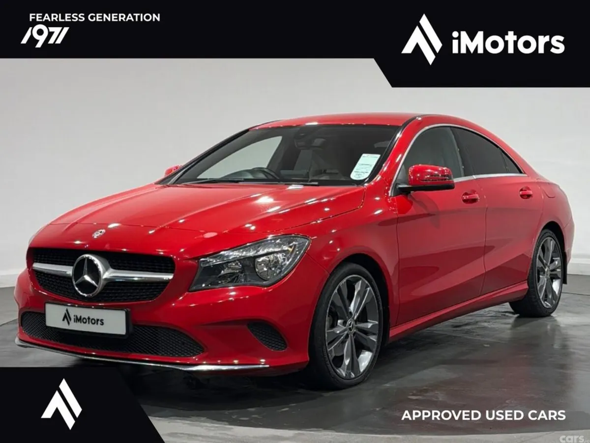Mercedes-Benz CLA Saloon, Petrol, 2019, Red