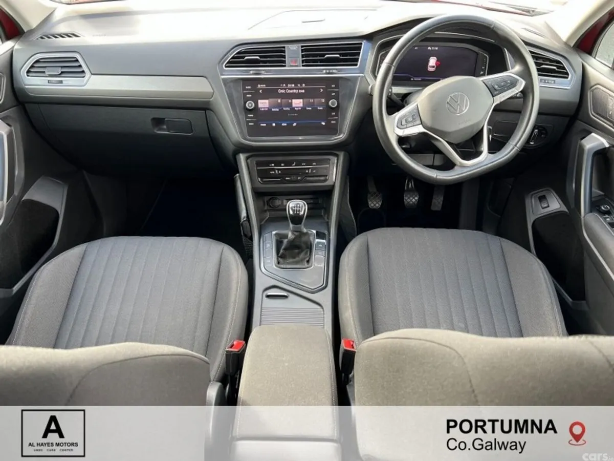 Volkswagen Tiguan Allspace SUV, Diesel, 2024, Red