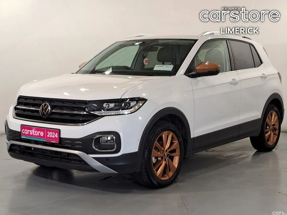 Volkswagen T-Cross Hatchback, Petrol, 2024, White