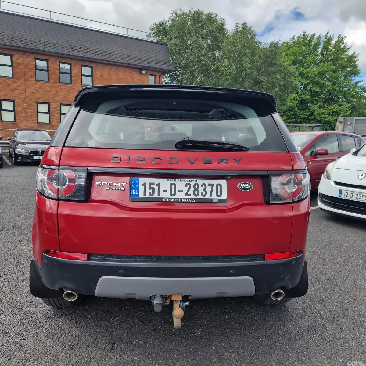 Land Rover Discovery Sport SUV, Diesel, 2015, Red