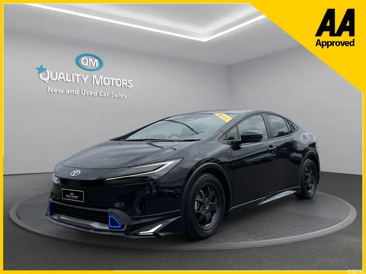 Toyota Prius Saloon, Petrol Hybrid, 2023, Black