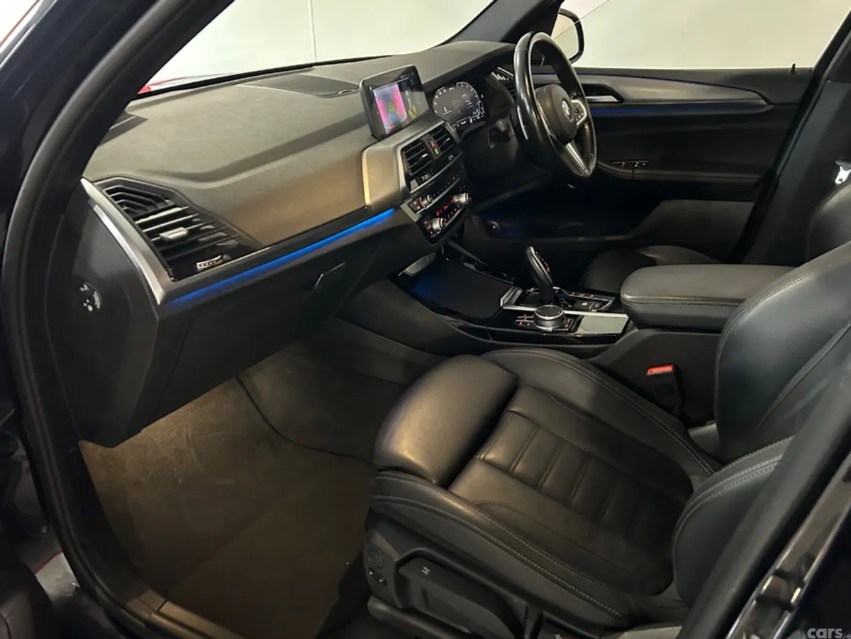 BMW X3 Estate, Petrol Hybrid, 2021, Black