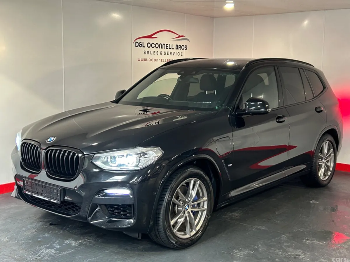BMW X3 Estate, Petrol Hybrid, 2021, Black