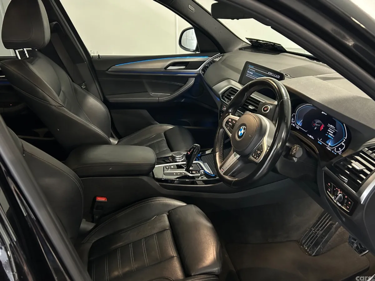 BMW X3 Estate, Petrol Hybrid, 2021, Black
