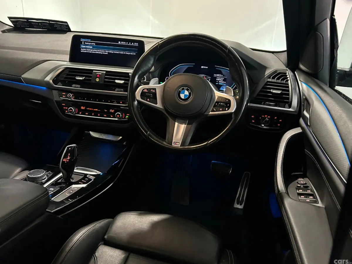 BMW X3 Estate, Petrol Hybrid, 2021, Black