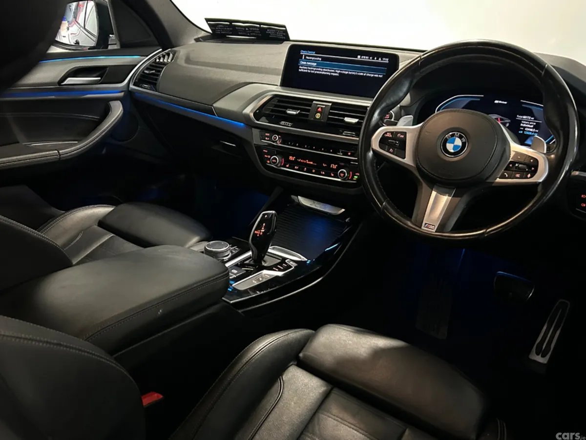BMW X3 Estate, Petrol Hybrid, 2021, Black