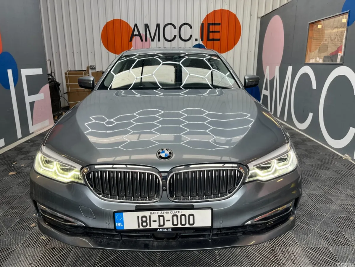 BMW 5-Series Saloon, Petrol, 2018, Blue