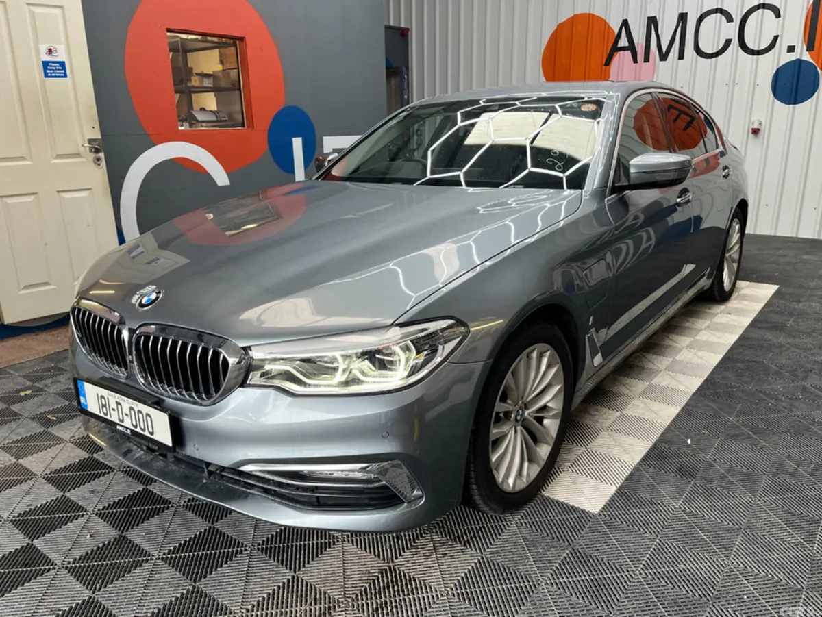 BMW 5-Series Saloon, Petrol, 2018, Blue