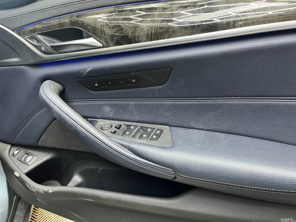 BMW 5-Series Saloon, Petrol, 2018, Blue