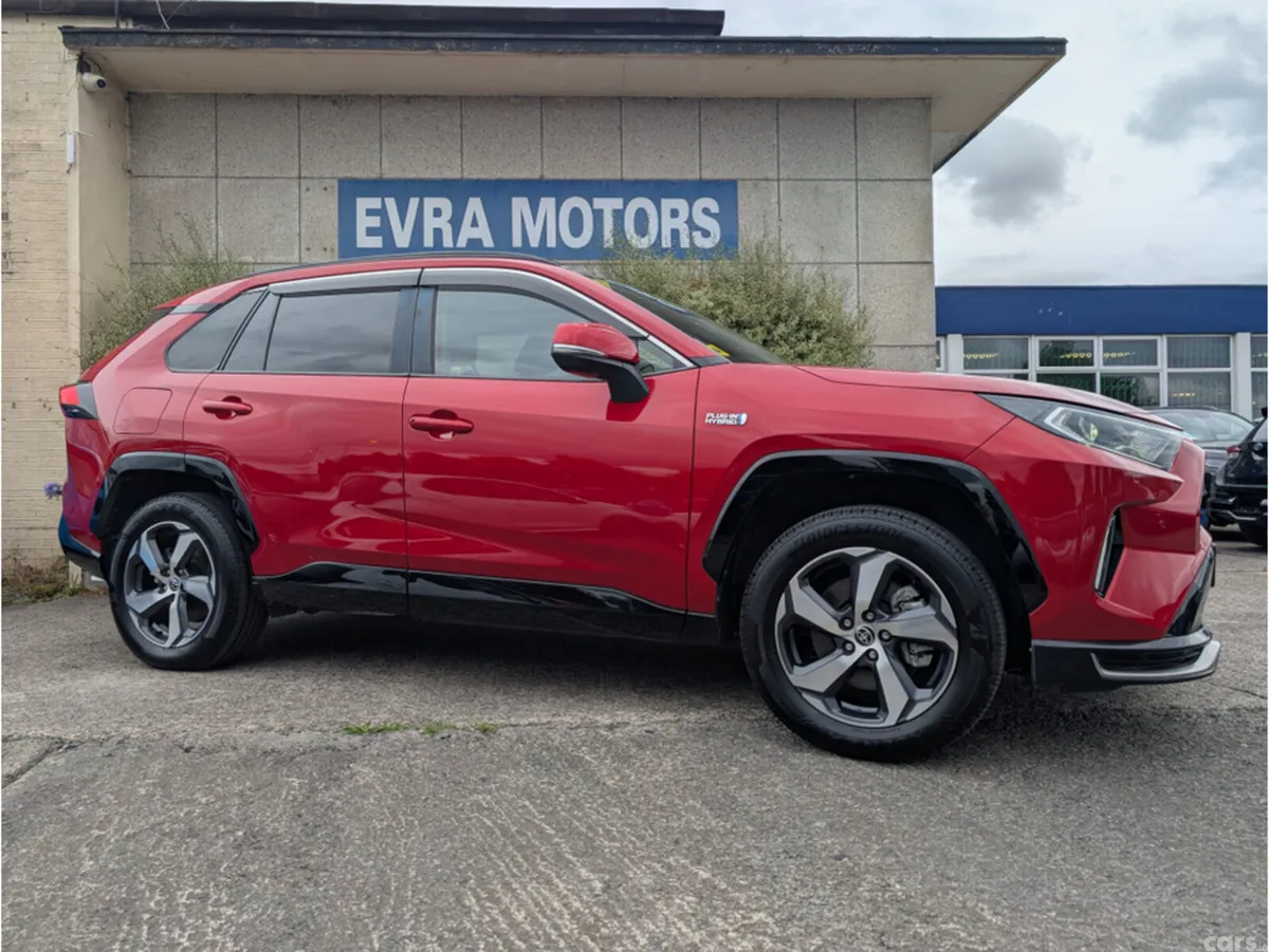 Toyota RAV4 SUV, Petrol Plug-in Hybrid, 2021, Red