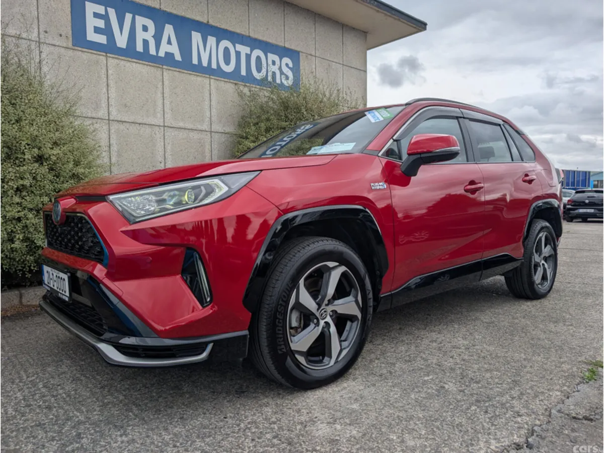 Toyota RAV4 SUV, Petrol Plug-in Hybrid, 2021, Red