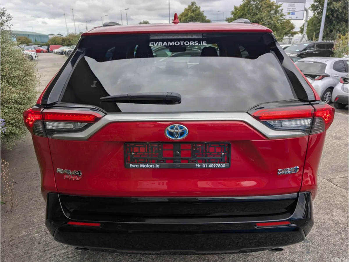 Toyota RAV4 SUV, Petrol Plug-in Hybrid, 2021, Red